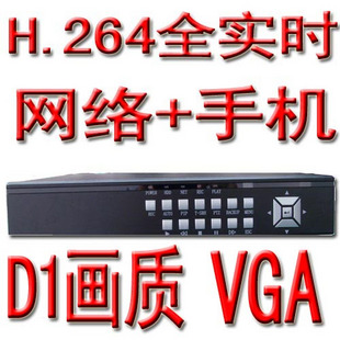 8路嵌入式硬盘录像机全实时带VGA