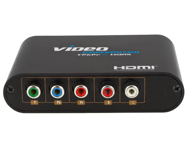 VGA转HDMI PC转HDMI YPbPr转HDMI 色差分量转高清HDMI转换器
