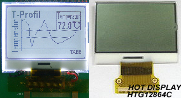 小尺寸COG12864液晶显示屏液晶模块