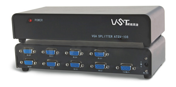 VS-108  VGA一分八信号分配器