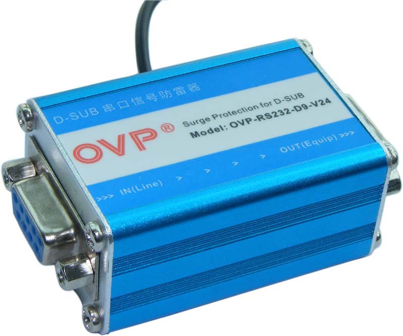 供应OVP D-SUB接口9针串口防雷器