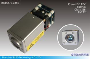 BL808-3-200E变焦激光照明器