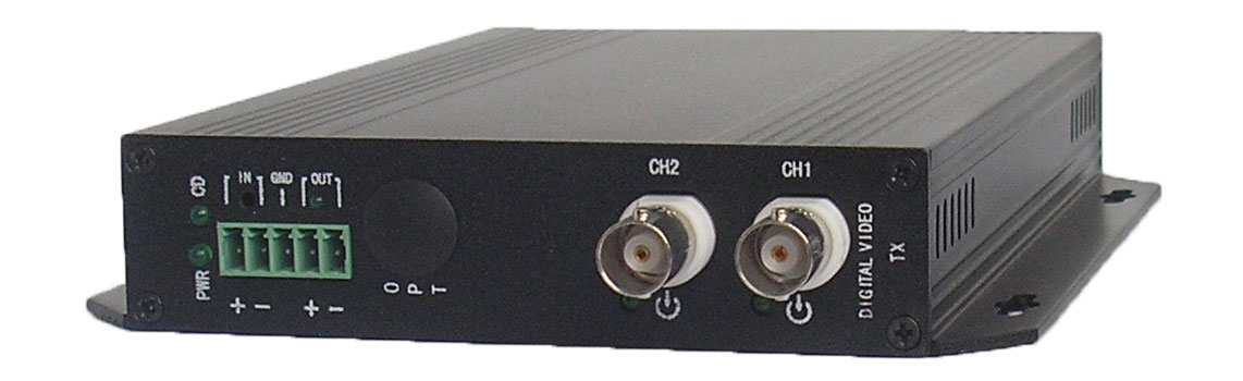 OVT-2路视频1路数据光端机