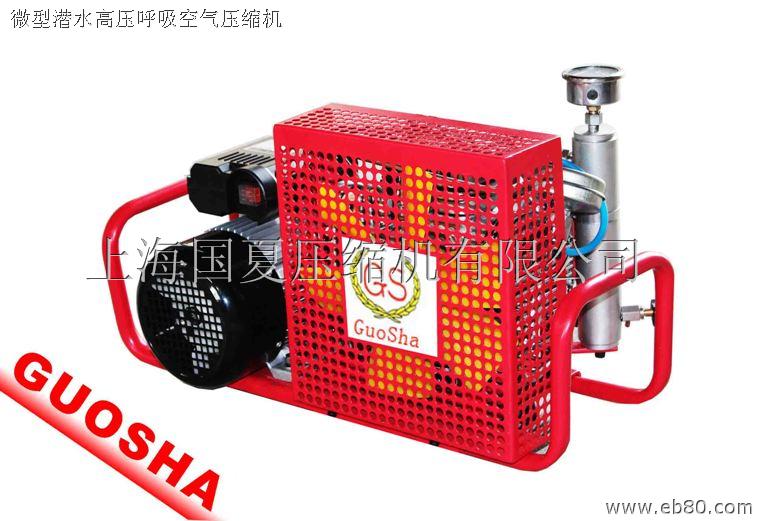 小型消防高压呼吸空气压缩机/X型便携式呼吸空气压缩机