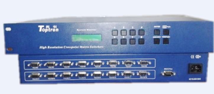 VGA矩阵切换器,DVI矩阵切换器,RGB矩阵切换器,音视频矩阵