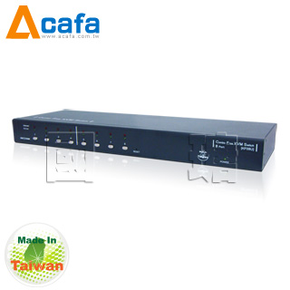 Acafa KF08U KVM自由介面电脑切换器 台湾制造