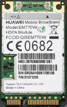 华为3G模块 WCDMA HSPA模块 EM770W