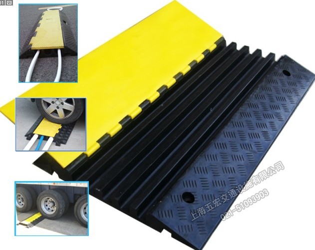 杭州电缆盖线板，杭州橡胶线槽板，杭州道路过线板