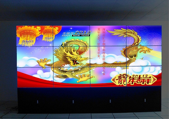 大屏幕墙，深圳朗景公司液晶拼接整机