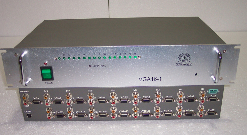 VGA+AD1601混合切换器