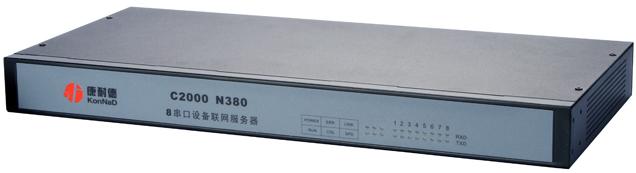 8口RS-232/422/485机架式串口服务器