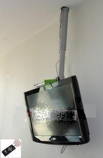 液晶电视电动升降吊架/液晶电视遥控升降系统