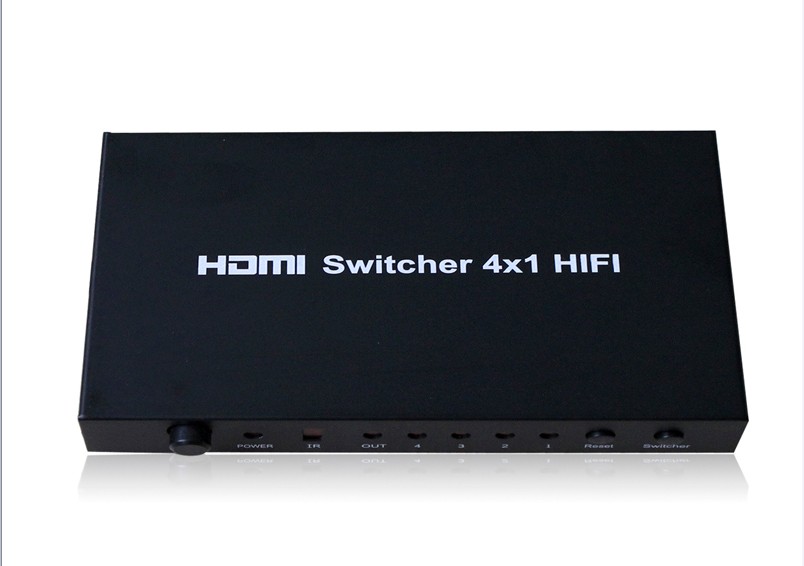 【高保真 HDMI 4x1 四进一出 切换器】