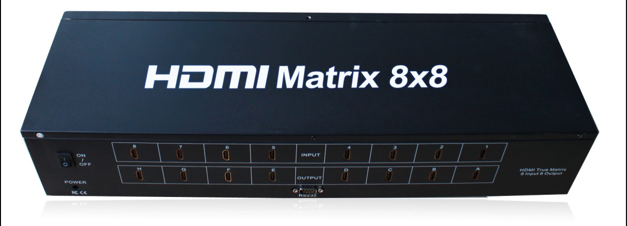 【HDMI矩阵价格，HDMI8x8矩阵价格，HDMI八进八出价格】