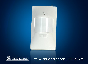 正宏泰BEL-8000JW无线智能红外双元探测器 正宏泰BEL-8000JW无线智能红外双元探测器
