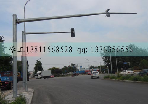 八角监控立杆6米锥形监控杆道路监控立杆常用规格6米