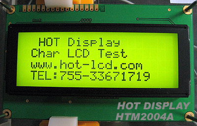 LCD字符点阵模块HTM2004A
