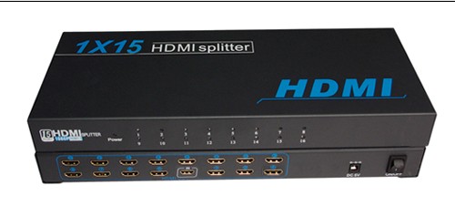 HDMI份配器一分十五一进十五HDMI延长器