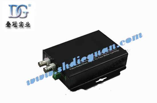 2路视频1路数据数字光端机