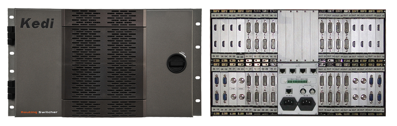 kd-MF系列HD-SDI多格式混合矩阵切换/控制系统