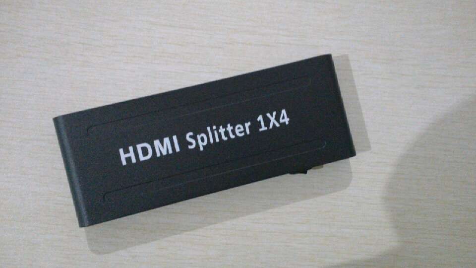 HDMI分配器 高清HDMI分屏器1分4HDMI共享器 支持3D蓝光机三年保