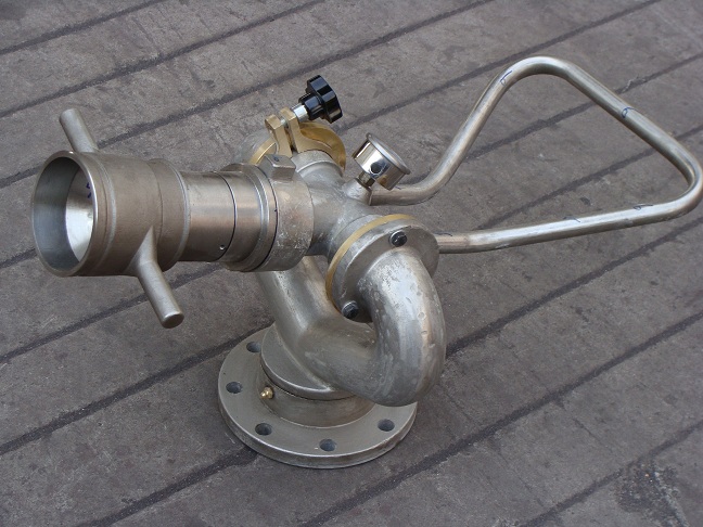PS30-50手动固定式直流喷雾不锈钢消防水炮