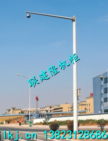 深圳道路交通监控八角立杆，珠海电子警察监控杆