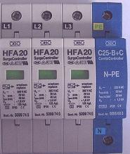 OBO电源防雷器-HFA-385/3+NPE 特制限压型电源防雷器