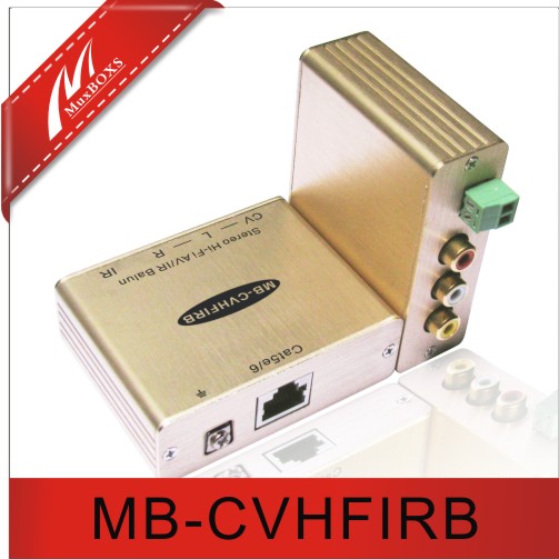 复合视频立体音频红外信号延长器MB-CVHFIRB