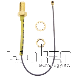 6GHz IPEX-A (M)-SMA(F) for 15cmφ1.13mm Cable Assembly/L:不含接頭