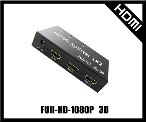 HDMI分配器一进二出分配器分配器出厂价分配器支持3D