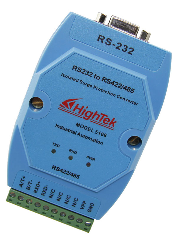 工业级RS232转422/485带光电隔离接口转换器