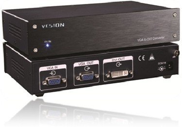 VESION推出VGA转DVI转换器，数字高清转换器