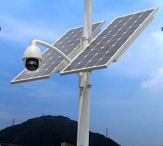 4G 200万 无线夜视高速球 带云台变焦 太阳能供电  野外无线监控