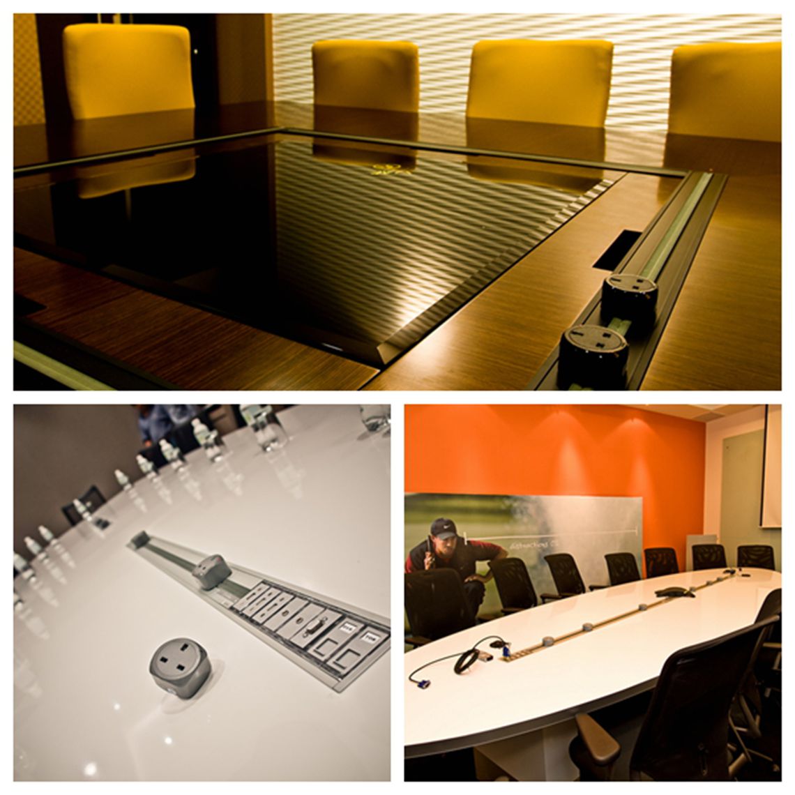 高端会议桌多功能插座 EUBIQ安全电力系统