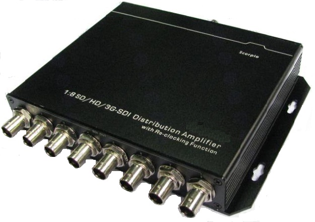 SD/HD/3G-SDI分配器