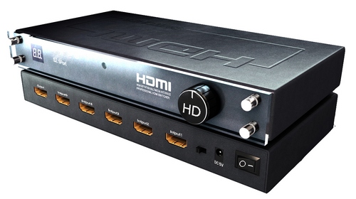 HDMI切换器5进1出 1080p
