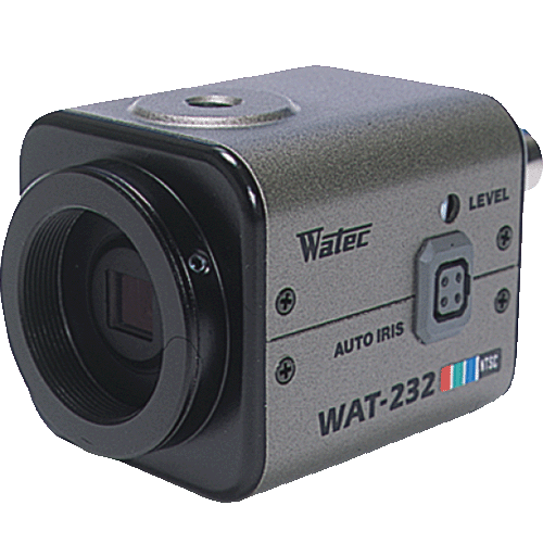 日本watec工业摄像机＞WAT-232S 彩色转黑白低照度工业摄像机