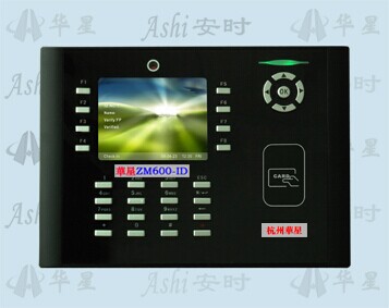 ZM600-ID彩屏多媒体拍照摄像感应ID卡考勤机