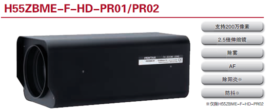 宾得电动变焦镜头H55ZBME-F-HD-PR01/PR02