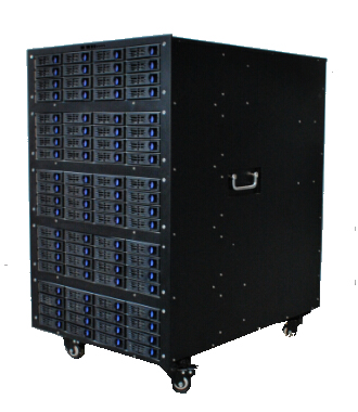 80盘位机柜式大型存储服务器HTHD-2080S