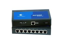 NC608B 8口10/100M RS-232/422/485通讯服务器 串口转以太网