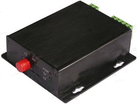 4-20ma电流转光纤 电流模拟量光端机光纤转换器 支持1~4路 单多模