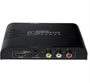 AV/S端子转HDMI视频转换器 BNC转HDMI 高清视频转换器 CVBS