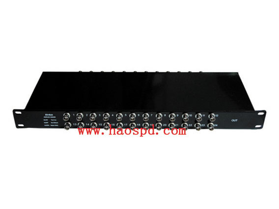 24路视频防雷器:AD/BNC-VIDEO/24E