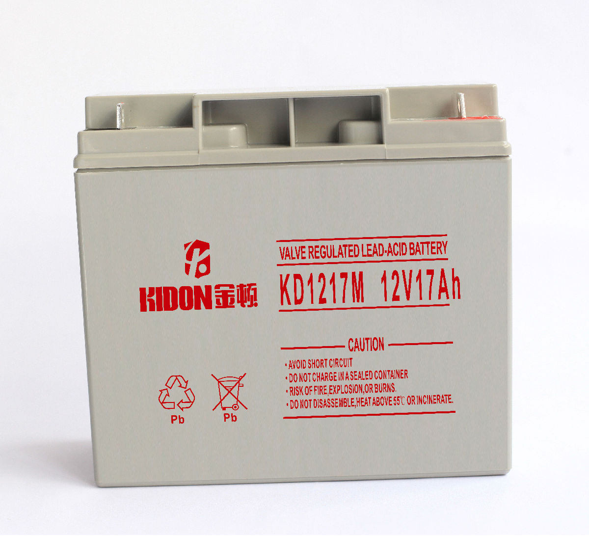 供应金顿12V17AH蓄电池 KD1217M