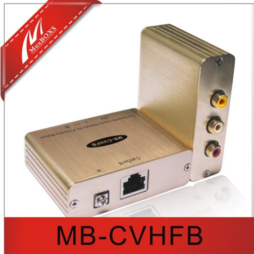 模拟AV音视频延长器 高清长距离传输