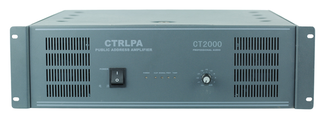 公共广播CTRLPA肯卓 CT-2000 纯后级定压功放 广播功放