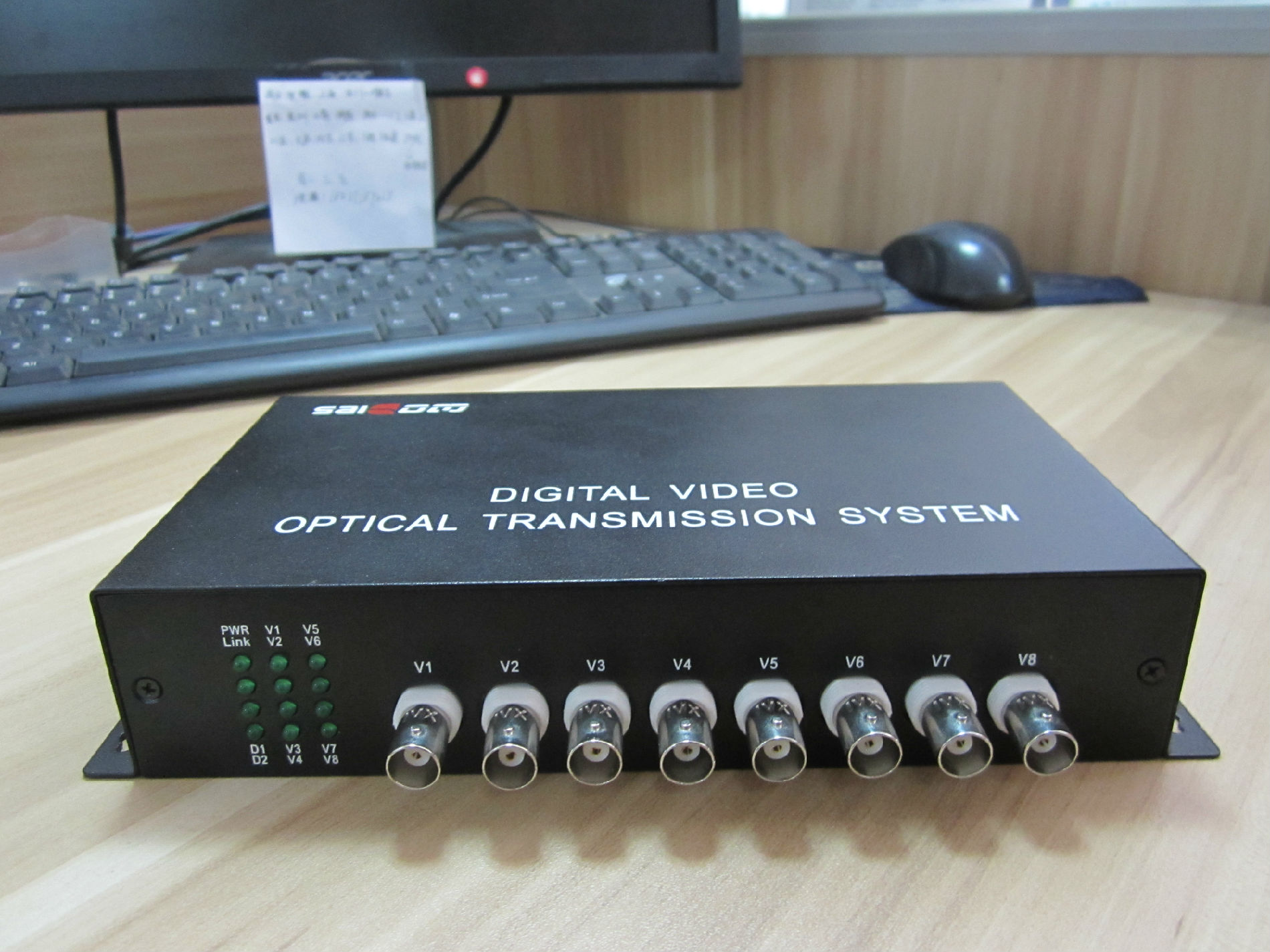 8路大华HD-CVI同轴高清光端机