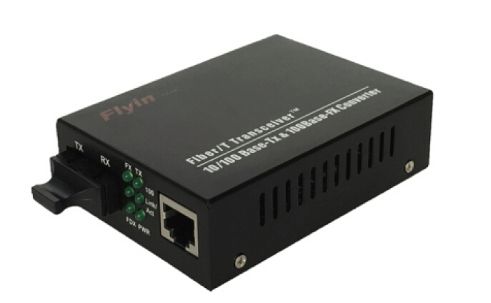 FLY-1F1T-SWDX 外置百兆一光一电收发器
